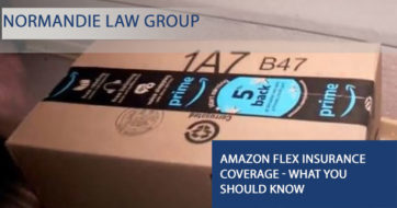 Amazon Flex insurance coverage - What You Should Know | Normandie Law Firm