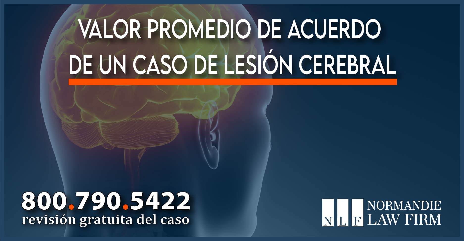 Valor Promedio De Acuerdo De Un Caso De Lesión Cerebral