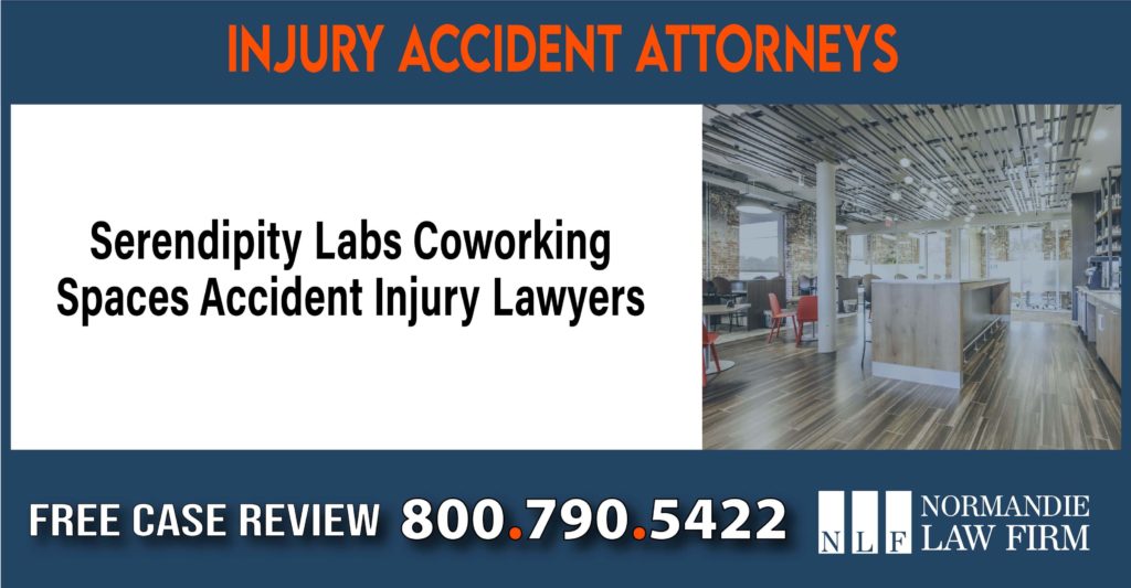 Serendipity Labs Coworking Spaces Accident Injury Lawyers sue liability lawyer attorney