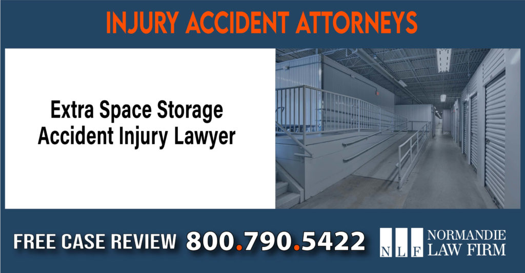 Extra Space Storage Accident Injury Lawyer sue liability lawyer compensation incident attorney