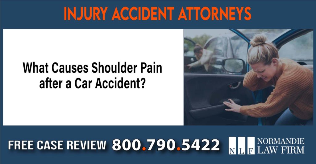 What Causes Shoulder Pain after a Car Accident sue liability lawyer