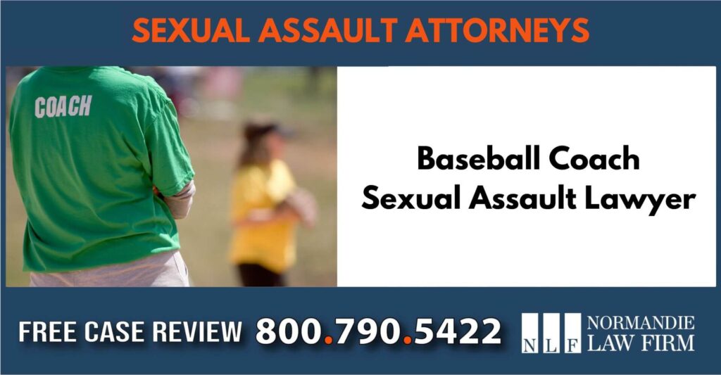 Baseball Coach Sexual Assault Lawyer sue liability incident attorney