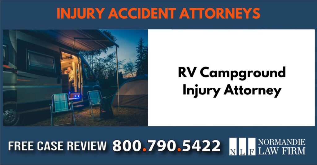 RV Campground Injury Attorney attorney lawyer compensation sue liable incident