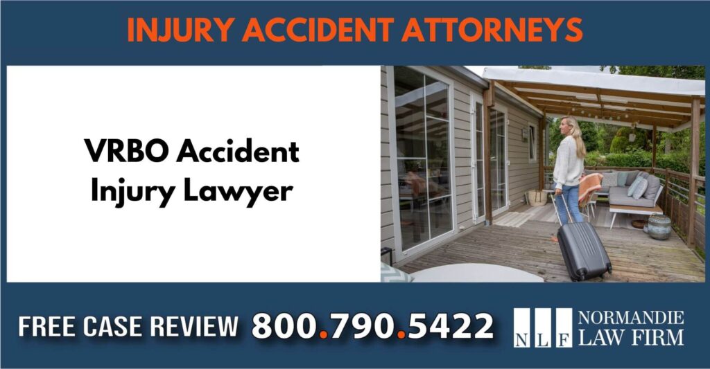 VRBO Accident Injury Lawyer attorney lawyer compensation sue incident