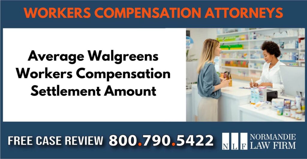 Average Walgreens Workers Compensation Settlement Amount sue liable incident worker