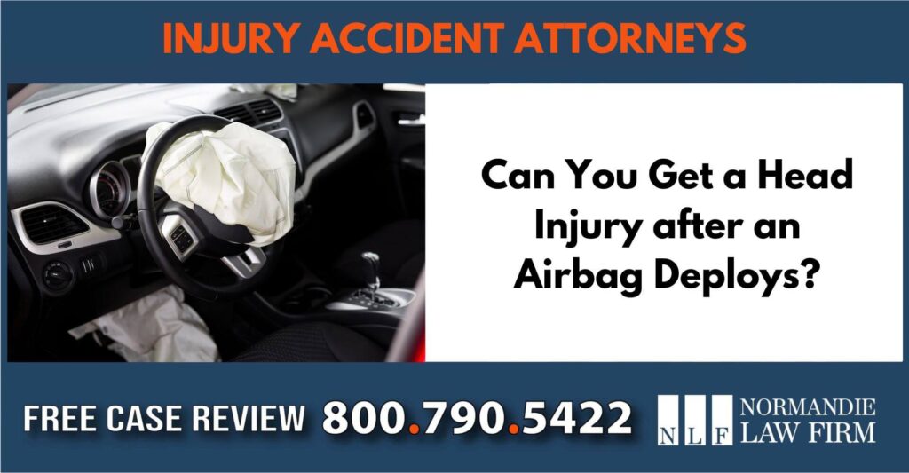 Can You Get a Head Injury after an Airbag Deploys sue liability lawyer