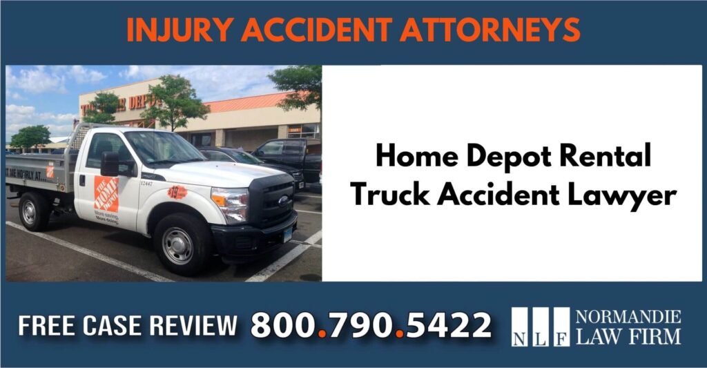 Home Depot Rental Truck Accident Lawyer sue liability lawyer attorney