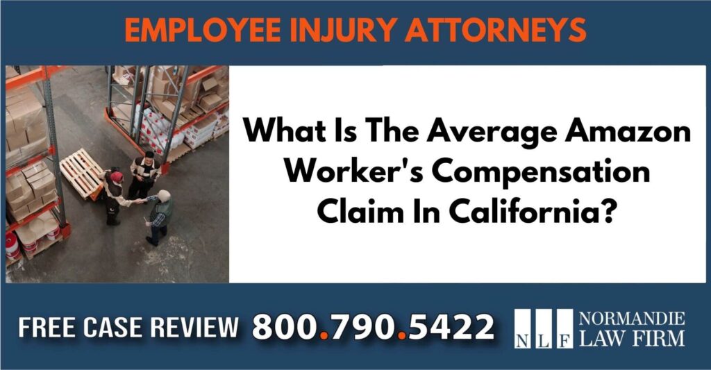 What Is The Average Amazon Worker's Compensation Claim In California sue liability lawyer attorney