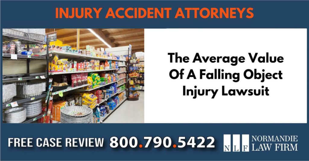 The Average Value Of A Falling Object Injury Lawsuit sue liable incident lawyer attorney