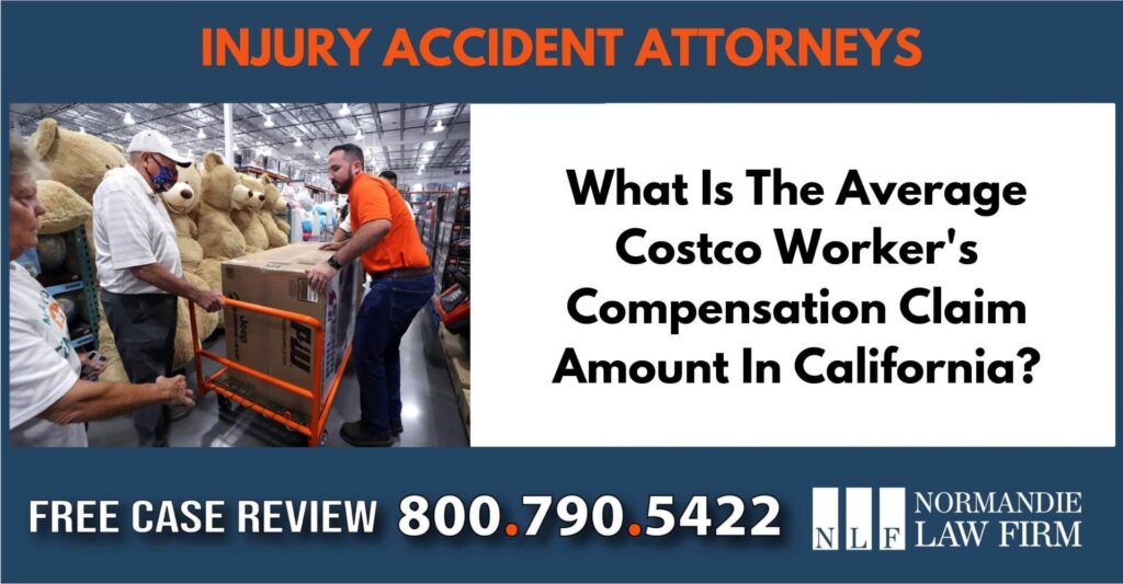 What Is The Average Costco Worker's Compensation Claim Amount In California lawyer attorney sue liable